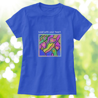 ハート ラブ グラフィック トレンドTシャツ Tシャツ