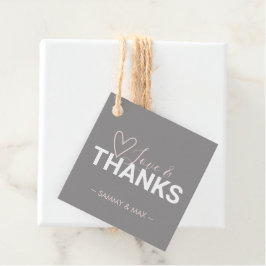 ハート ラブ サンクス フェイバータグ