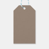 ハート ラブ ストライプ バレンタインデー ギフトタグ (裏面)