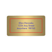 ハート ラベル (正面)