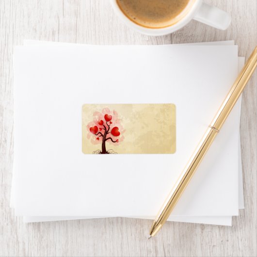 ハート ラベル (インサイチュ)