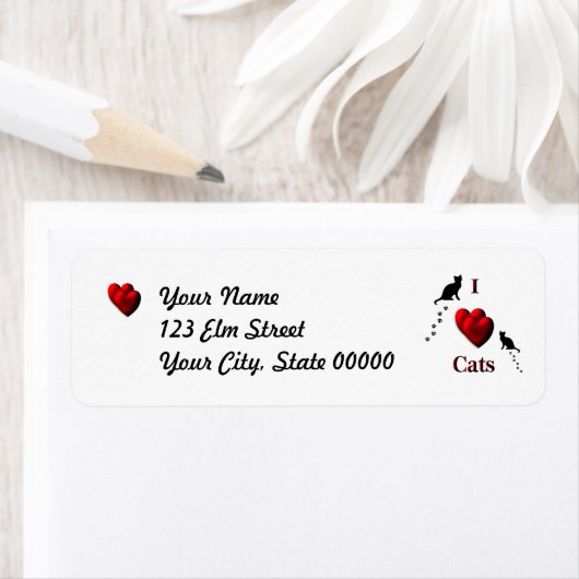 ハート ラベル (インサイチュ)