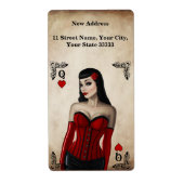 ハート ラベル (正面)