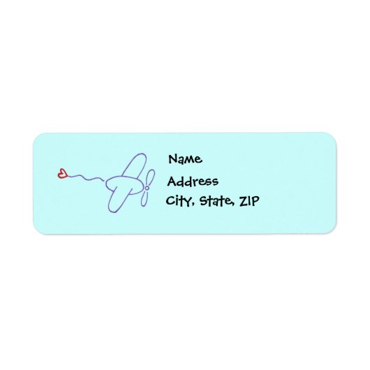 ハート ラベル (正面)