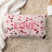 ハート ランバークッション (ブランケット)