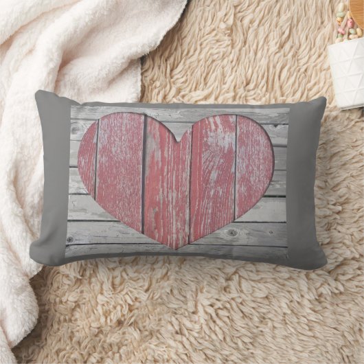 ハート ランバークッション (ブランケット)