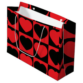ハート ラージペーパーバッグ