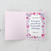 ハート&リボンロマンス – Inside Verse シーズンカード (内部)