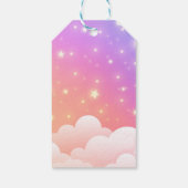 ハート&レインボーお洒落ベビーシャワー ギフトタグ (裏面)