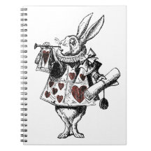 ハート-不思議の国のアリスの白いウサギ