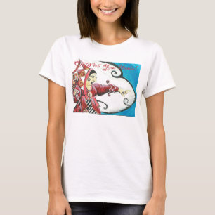 ハート"不思議の国のアリス"の女王 Tシャツ
