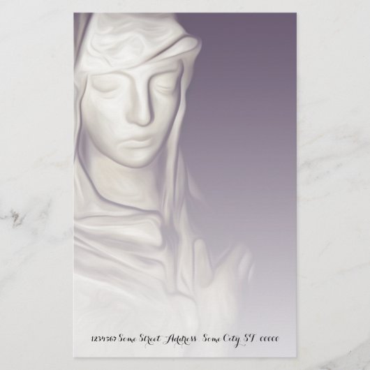 ハート 便箋 (正面)