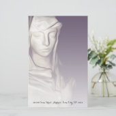 ハート 便箋 (スタンド正面)