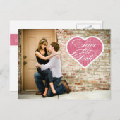 ハート | 写真はがきを保存 案内ポストカード (正面/裏面)