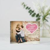 ハート | 写真はがきを保存 案内ポストカード (スタンド正面)