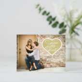 ハート | 写真はがきを保存 案内ポストカード (スタンド正面)