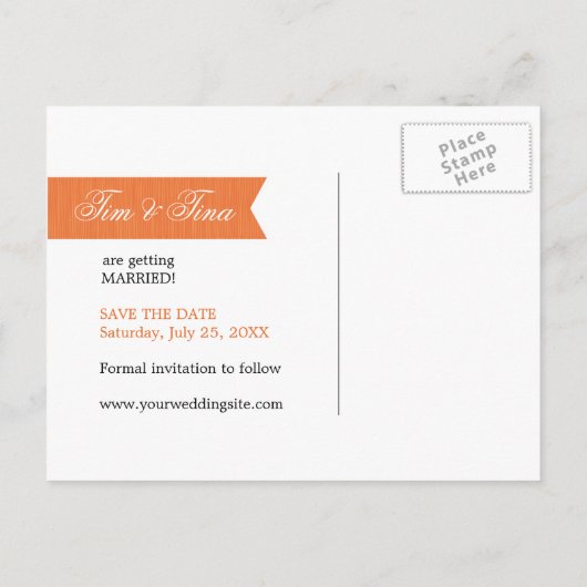 ハート | 写真はがきを保存 案内ポストカード (裏面)