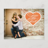 ハート | 写真はがきを保存 案内ポストカード (正面)