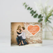 ハート | 写真はがきを保存 案内ポストカード (スタンド正面)