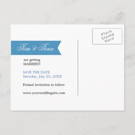 ハート | 写真はがきを保存 案内ポストカード (裏面)