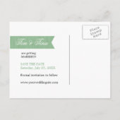 ハート | 写真はがきを保存 案内ポストカード (裏面)