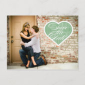 ハート | 写真はがきを保存 案内ポストカード (正面)