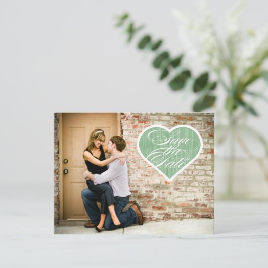 ハート | 写真はがきを保存 案内ポストカード (スタンド正面)