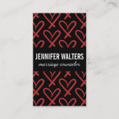 ハート 名刺 (正面)