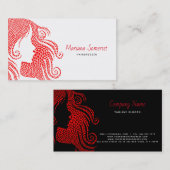 ハート 名刺 (正面/裏面)