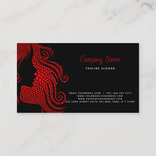 ハート 名刺 (裏面)