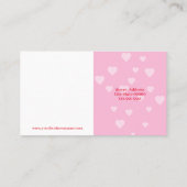 ハート 名刺 (裏面)