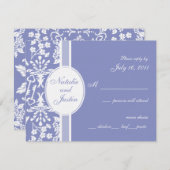 ハート/応答カードへの鍵 出欠カード (正面/裏面)