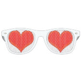 ハート、恋 レトロサングラス (正面)
