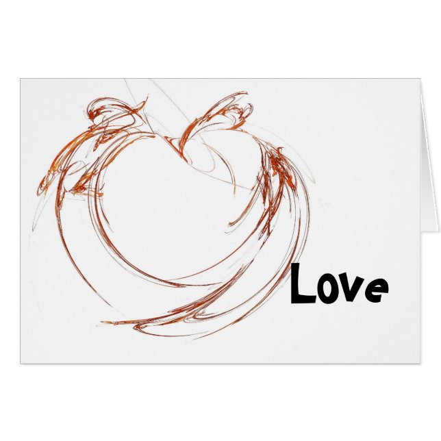 ハート、愛 (正面横)