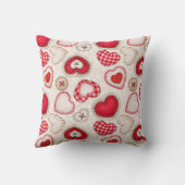 ハート・愛 クッション (裏面)