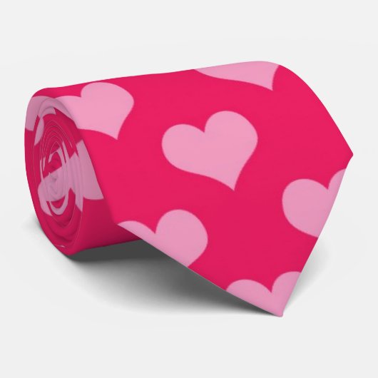 ハート・愛 ネクタイ (ロール)