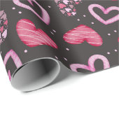 ハート・愛 ラッピングペーパー (ロールコーナー)