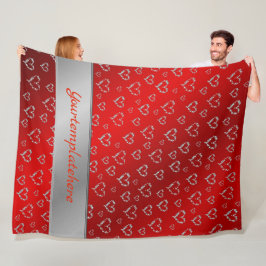 ハート,愛,金属,金属,バレンタイン,ローマ フリースブランケット