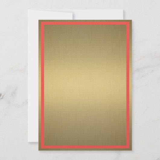 ハート 招待状 (裏面)