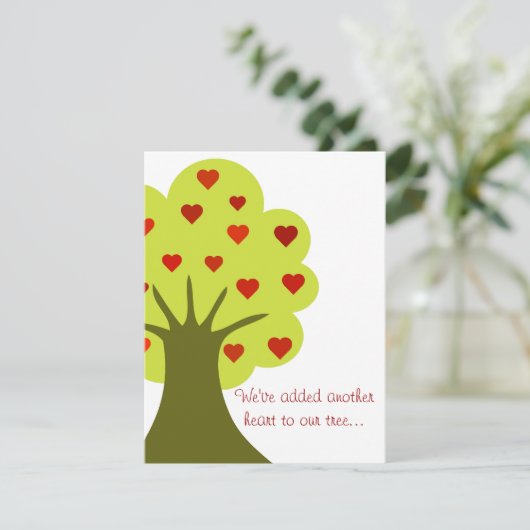 ハート 招待状 (スタンド正面)