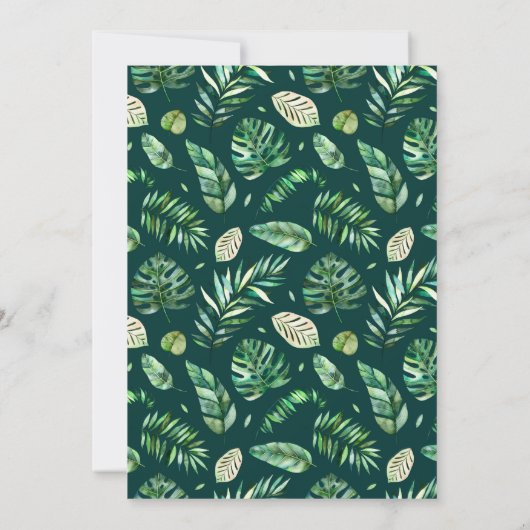 ハート 招待状 (裏面)