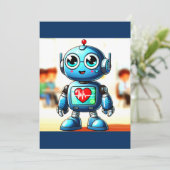 ハート 招待状 (スタンド正面)