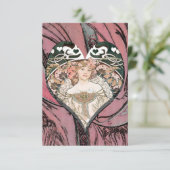 ハート 招待状 (スタンド正面)