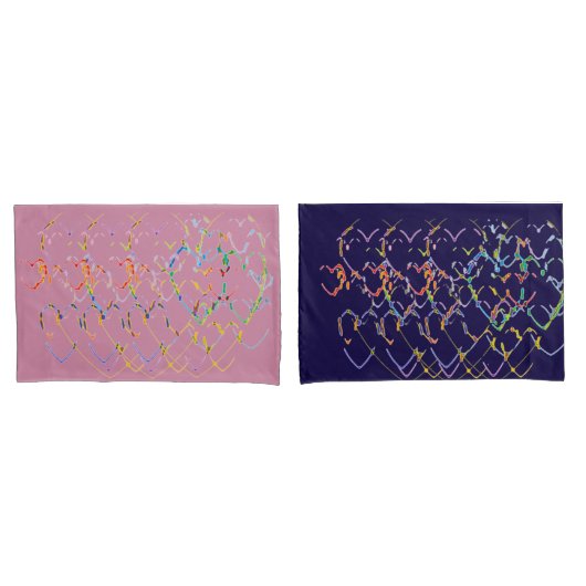 ハート 枕カバー (フロントセット)