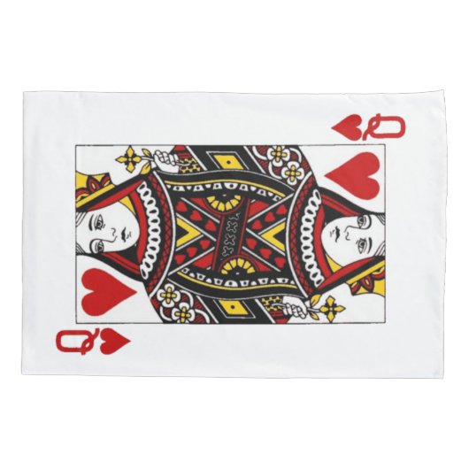 ハート 枕カバー (裏面)