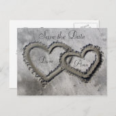 ハート 案内ポストカード (正面/裏面)