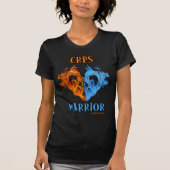 ハート/炎…CRPS Tシャツ (正面)