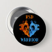 ハート/炎…RSD 缶バッジ (正面&裏面)
