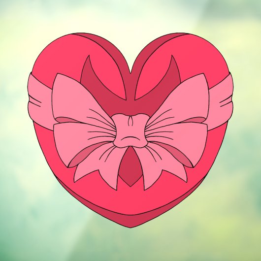 ハート（矢印と弓） ウィンドウサイン (シート3)