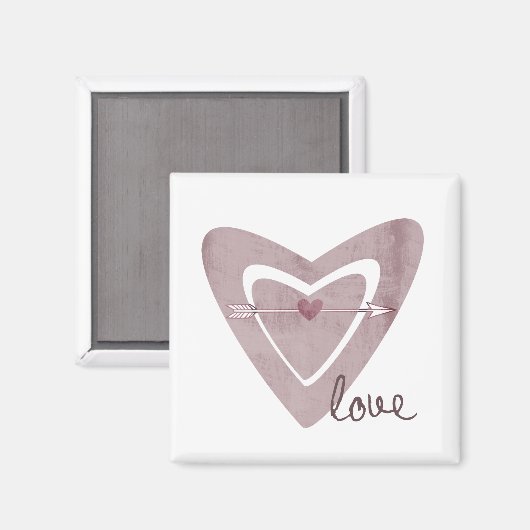 ハート（矢印） マグネット (正面/裏面)